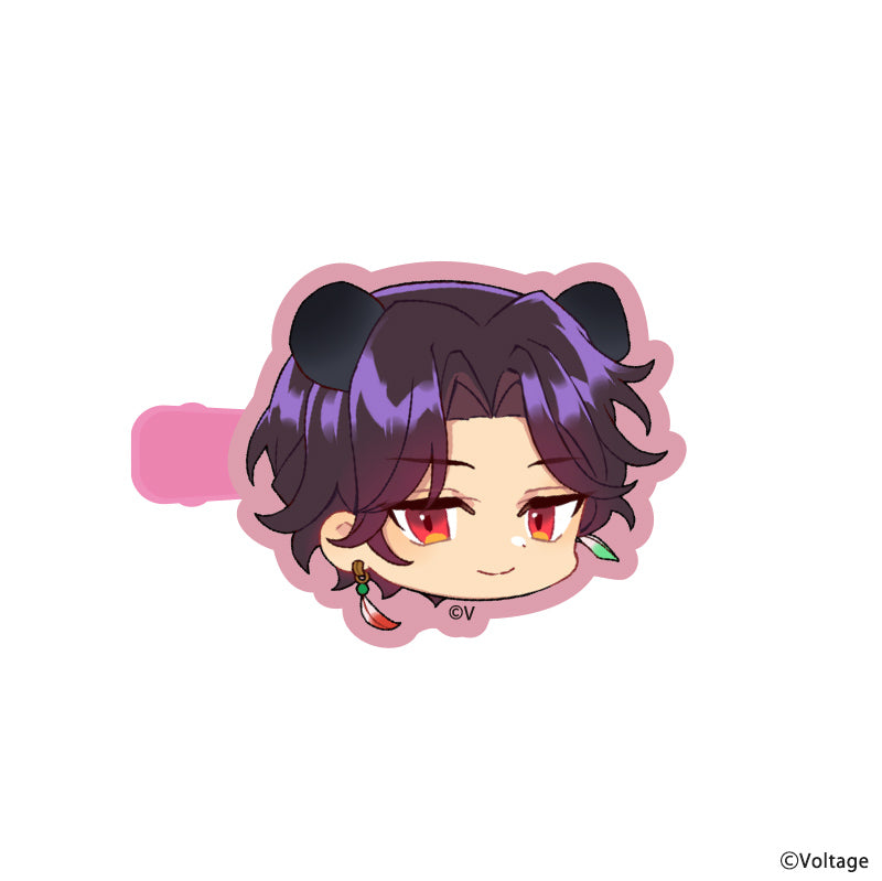 アクリルヘアクリップ