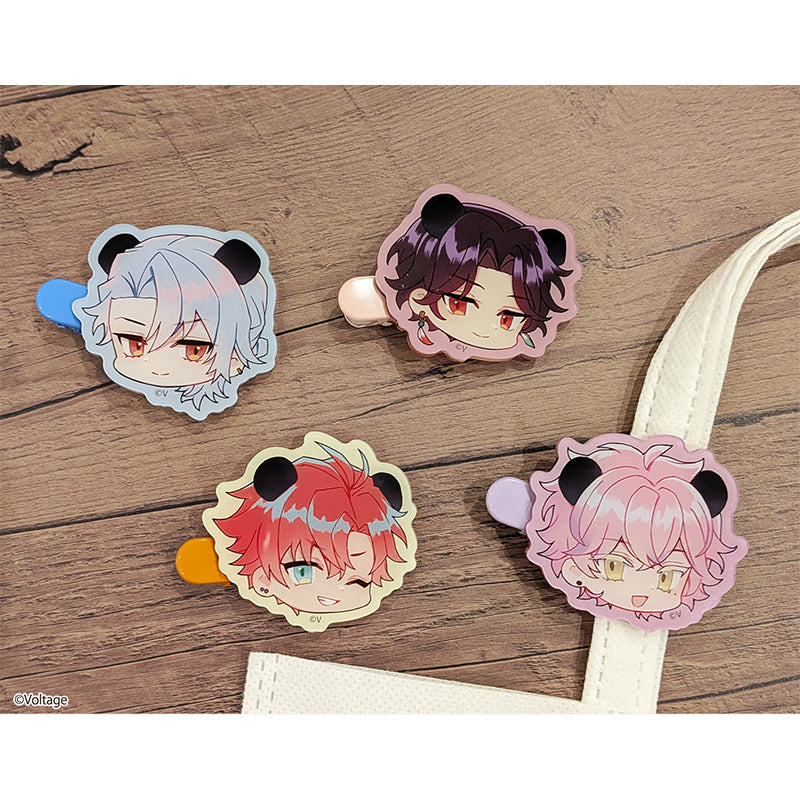 アクリルヘアクリップ